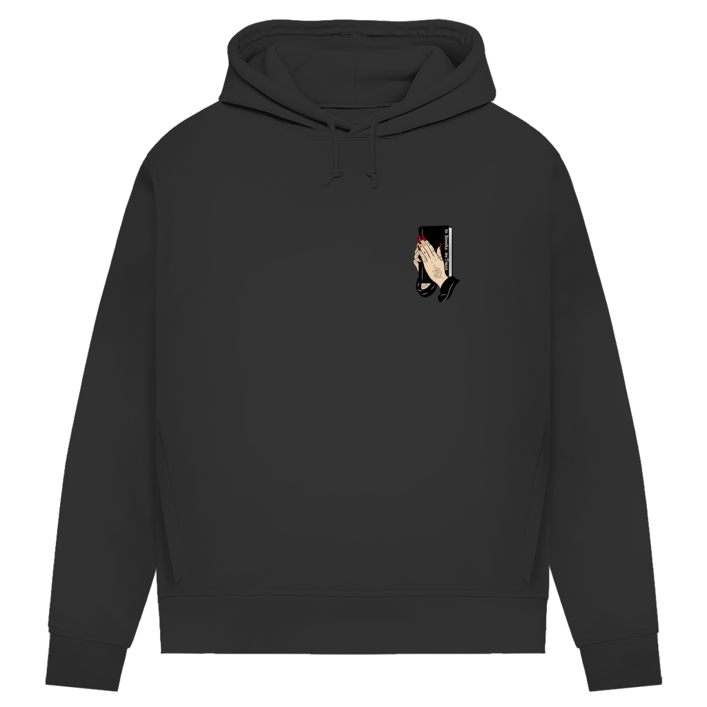 Damen Premium Bio Hoodie In Books we Trust