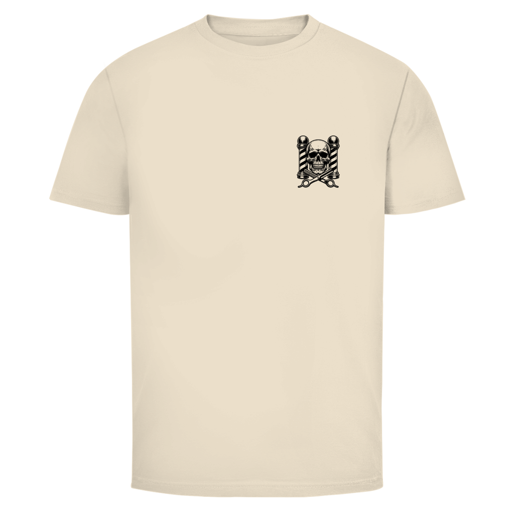 Herren T-Shirt Barber Front