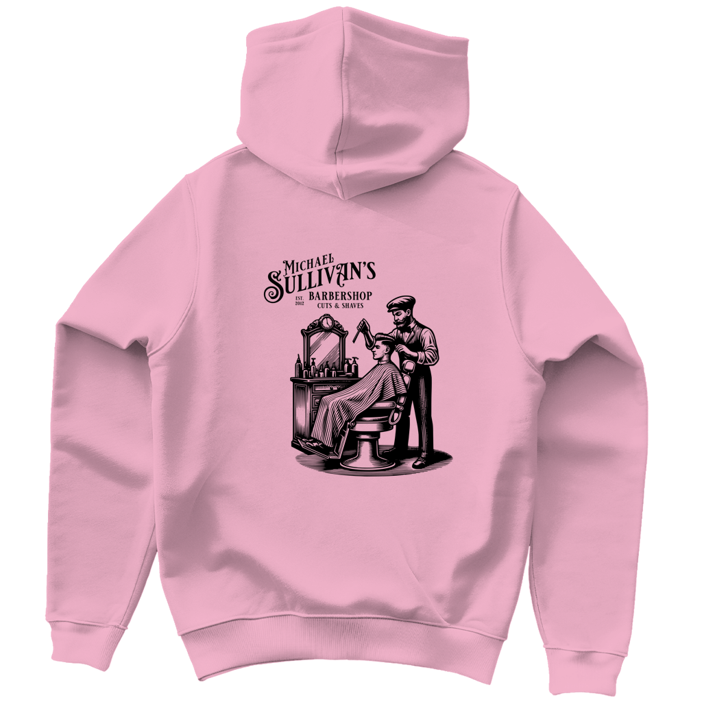 Herren Hoodie Barber Front