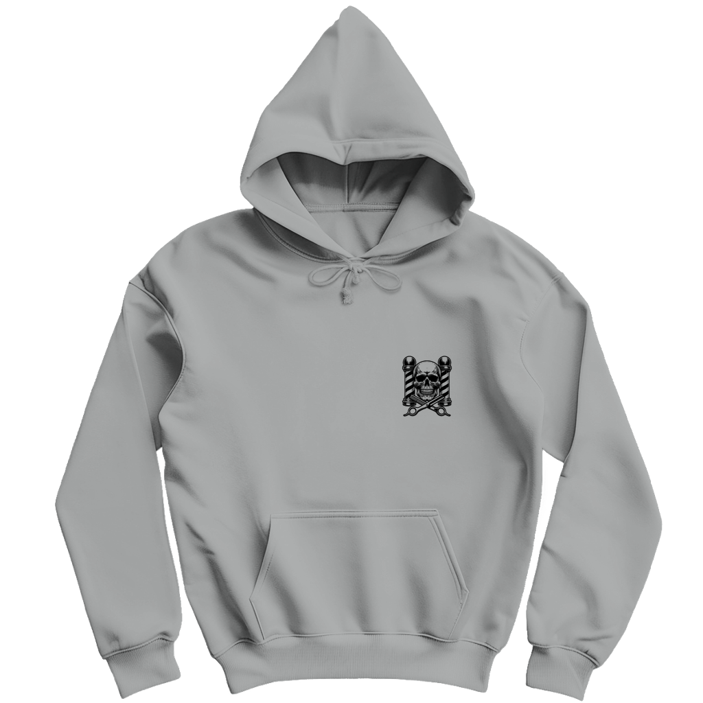 Herren Hoodie Barber Front