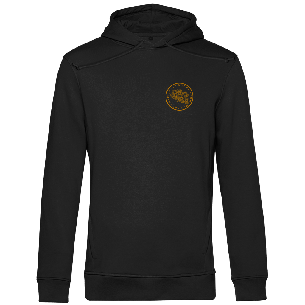 Herren Premium Bio Hoodie Eiswölfe_2
