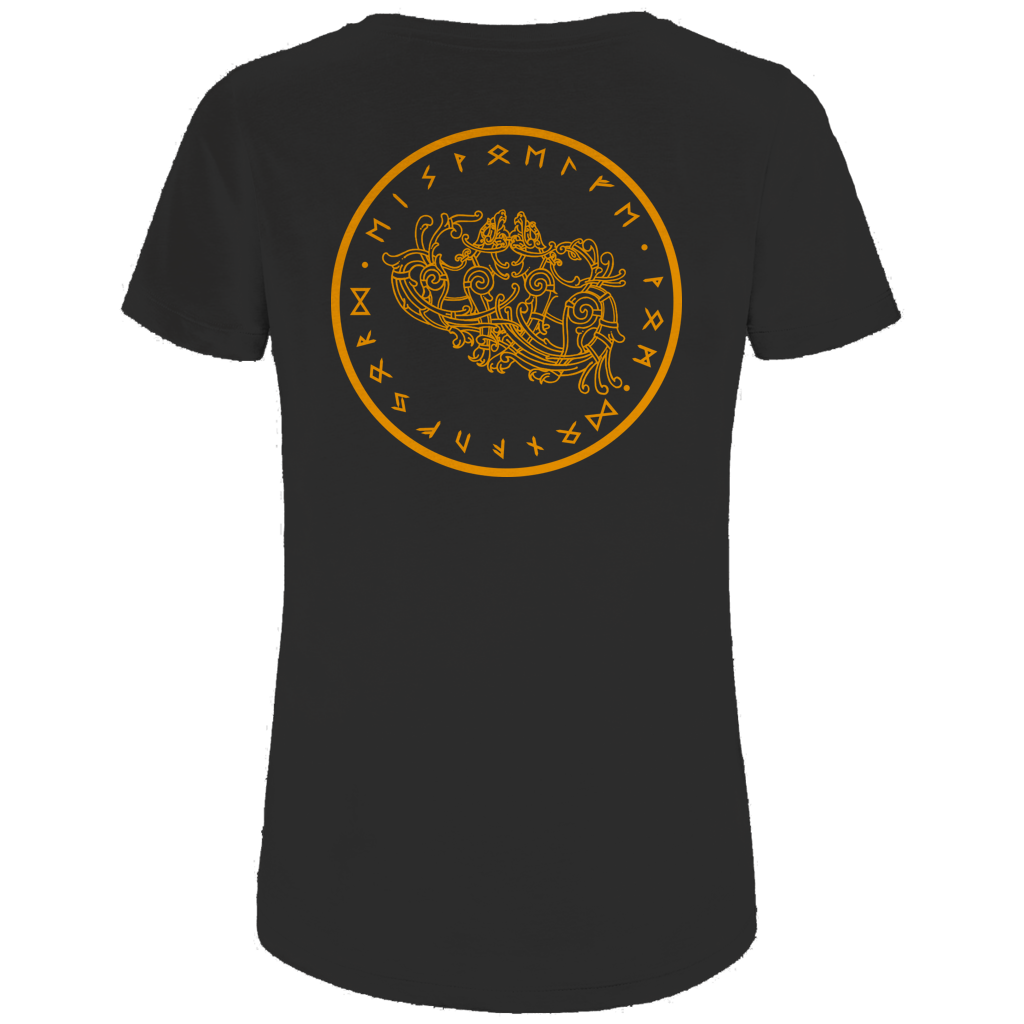 Damen Premium Bio T-Shirt Eiswölfe_2