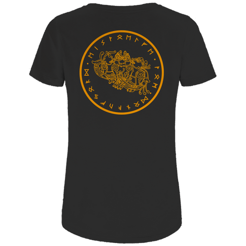 Damen Premium Bio T-Shirt Eiswölfe_2
