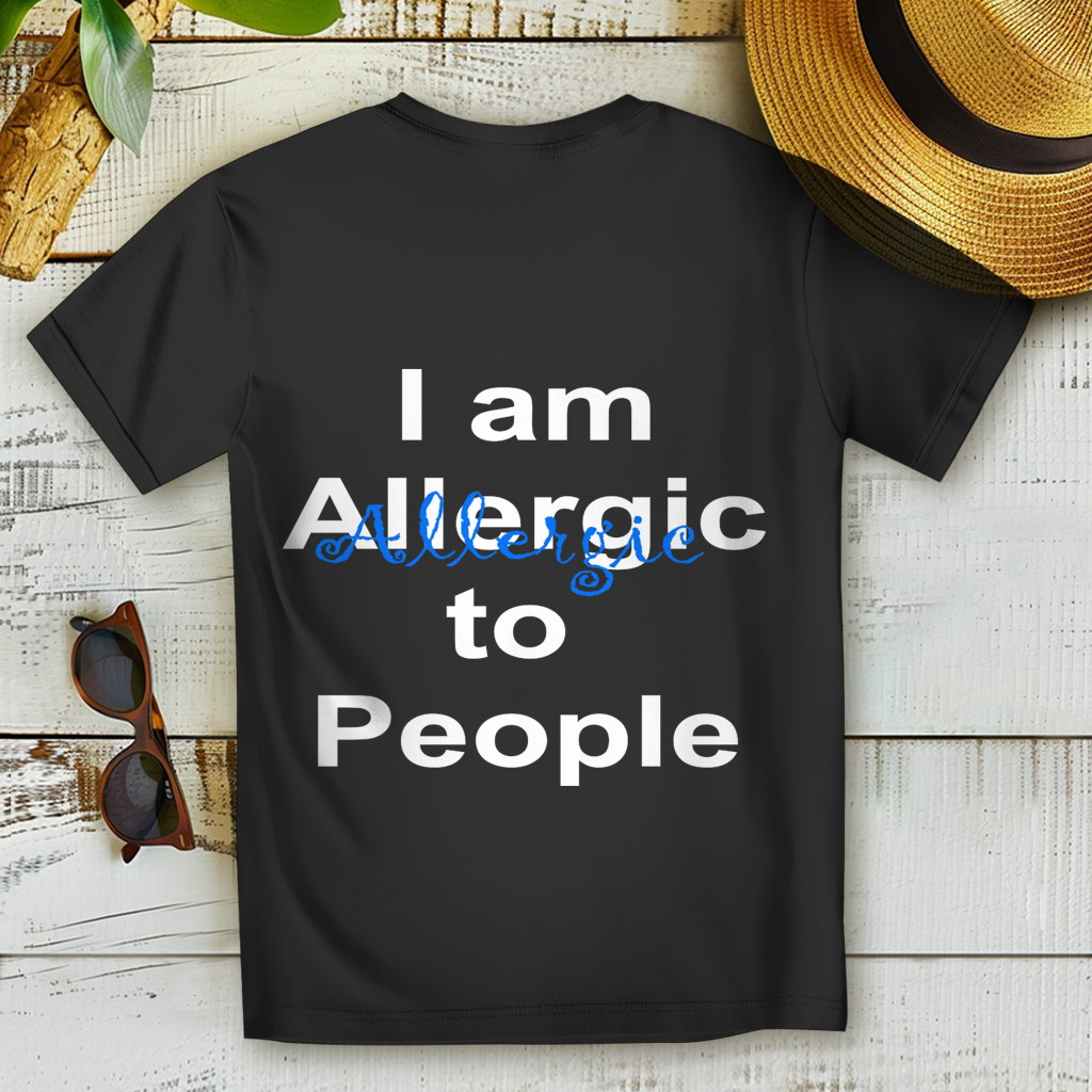 Damen Premium Bio T-Shirt Allergic