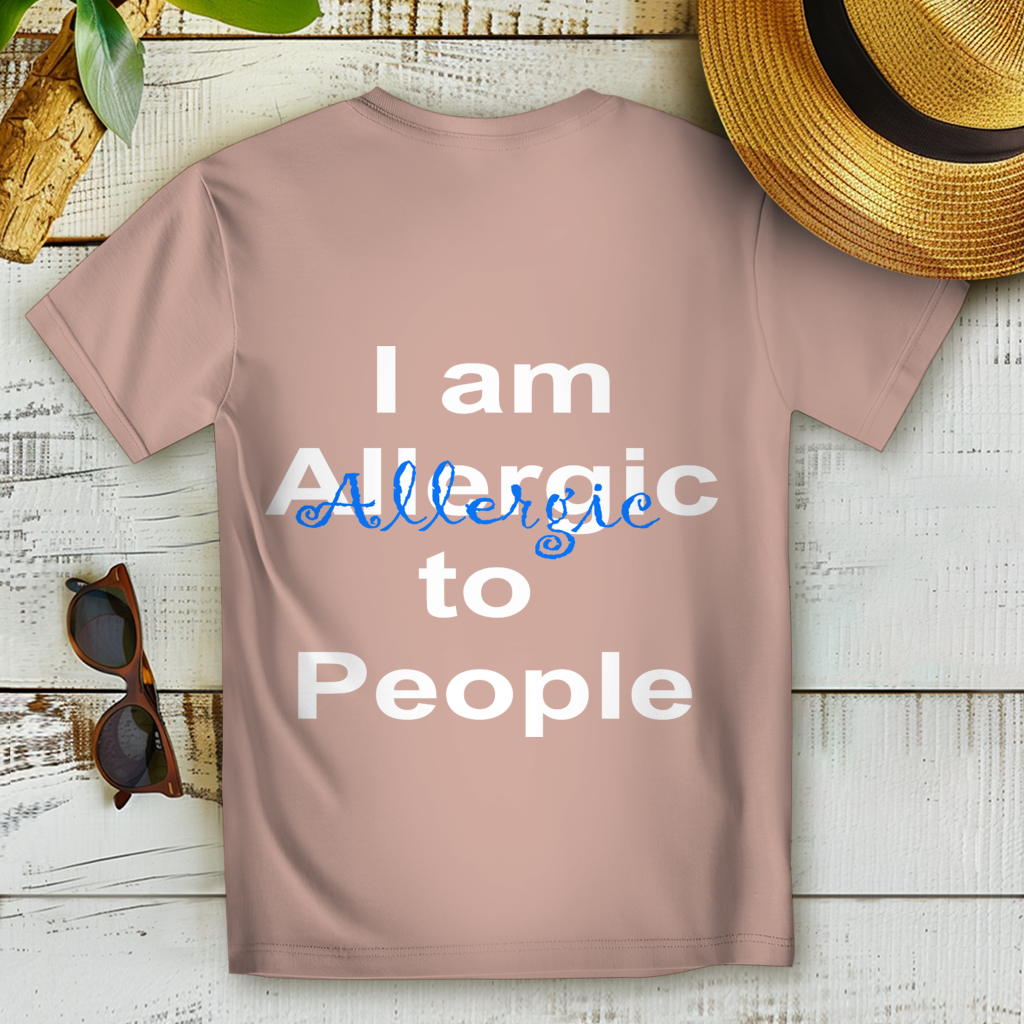 Damen Premium Bio T-Shirt Allergic