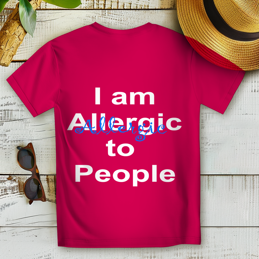 Damen Premium Bio T-Shirt Allergic