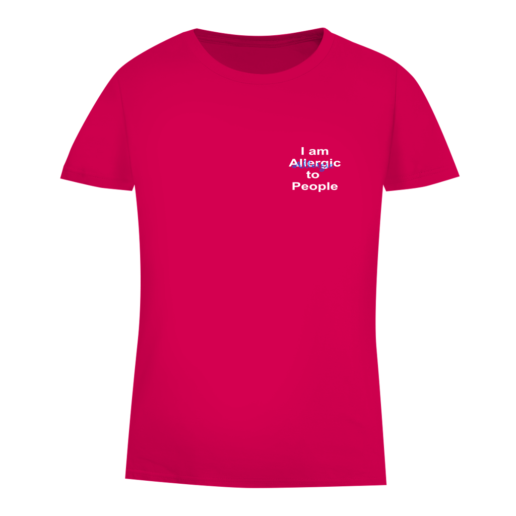Damen Premium Bio T-Shirt Allergic