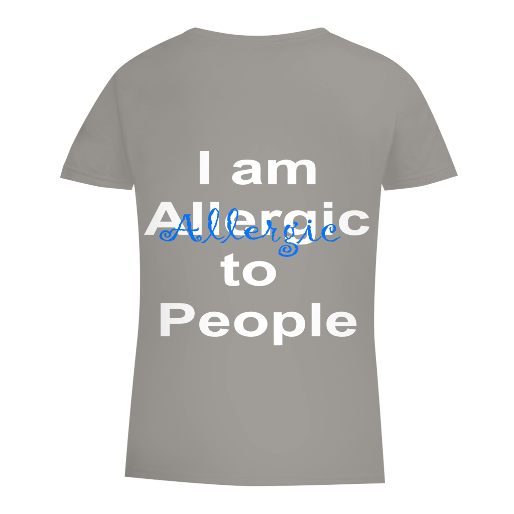 Damen Premium Bio T-Shirt Allergic