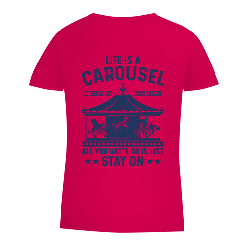 Damen Premium Bio T-Shirt Carousel