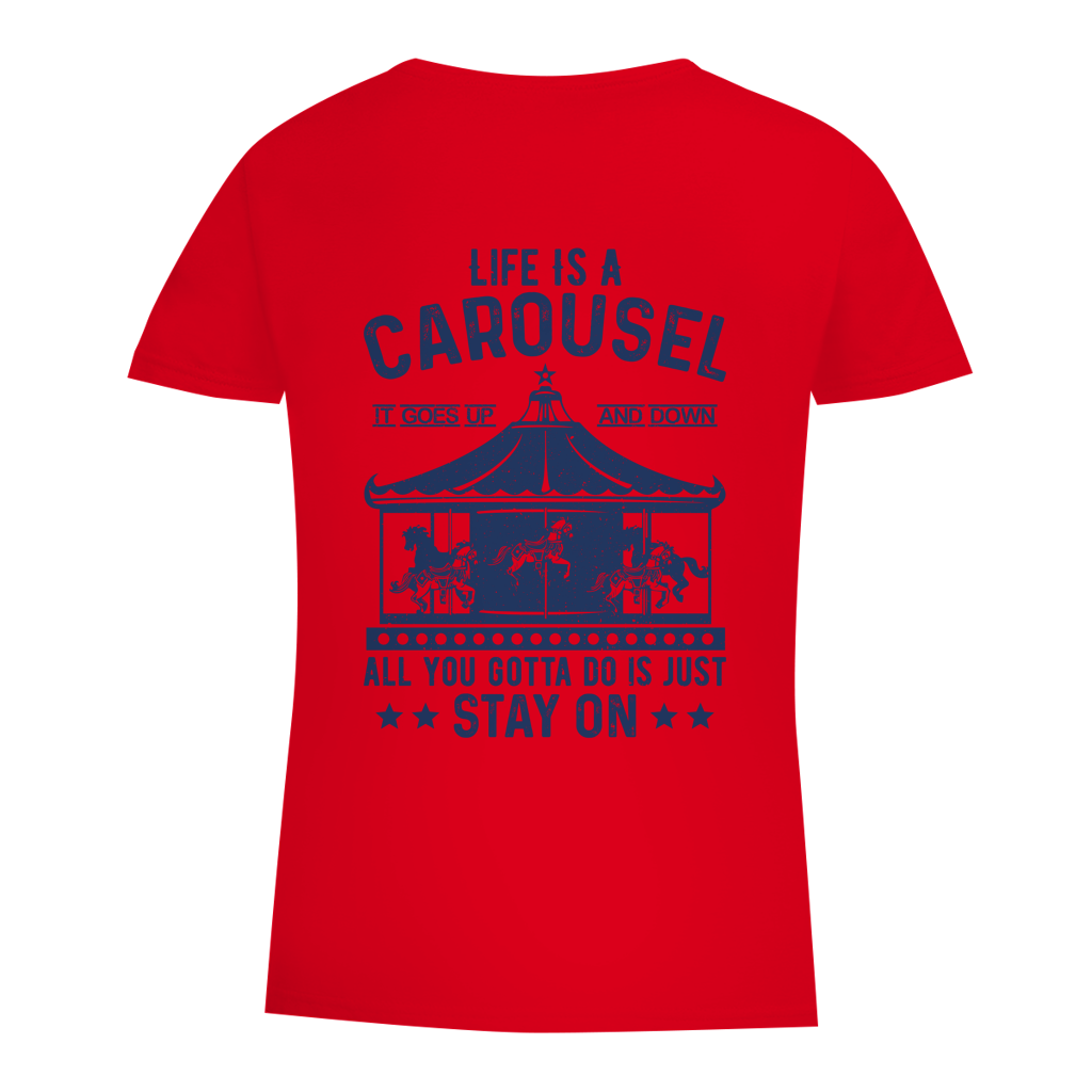 Damen Premium Bio T-Shirt Carousel