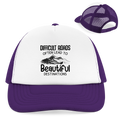 Retro Trucker Cap Difficult Roads