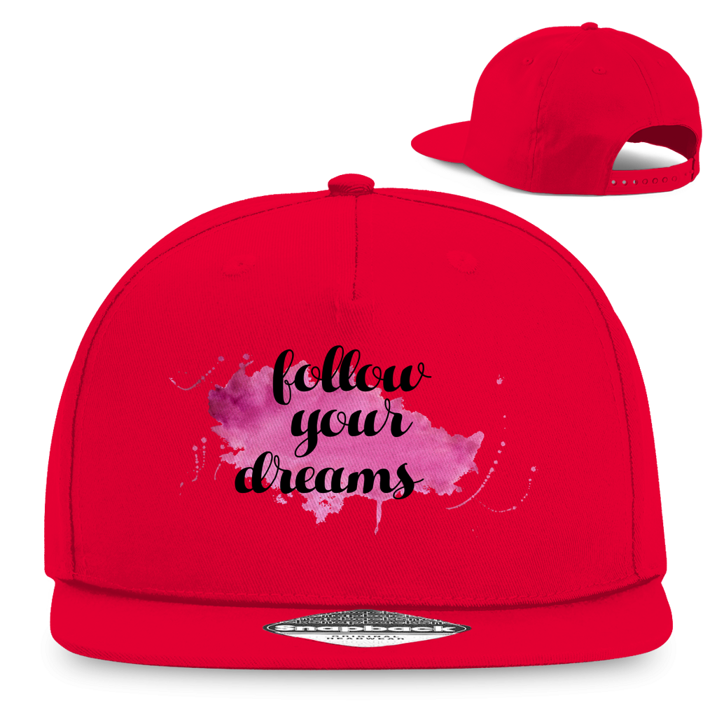 Snapback Rapper Cap Follow Your Dreams