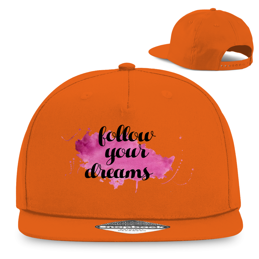 Snapback Rapper Cap Follow Your Dreams