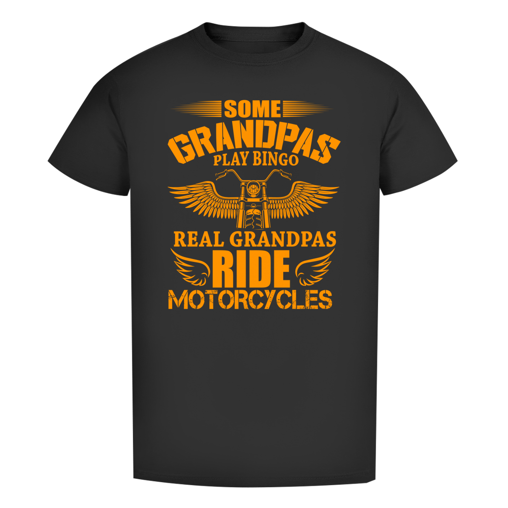 Herren Premium Bio T-Shirt Grandpas ride Motorcycles