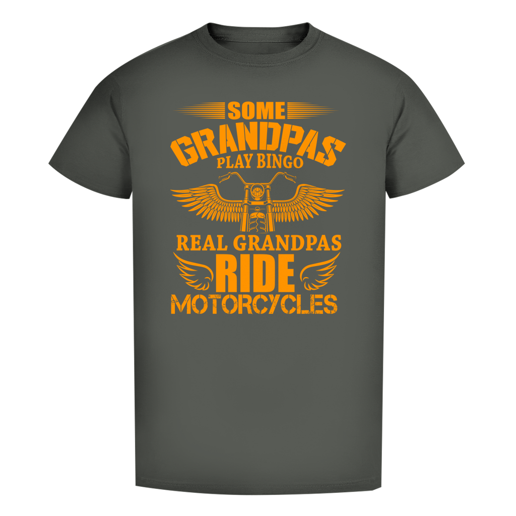 Herren Premium Bio T-Shirt Grandpas ride Motorcycles