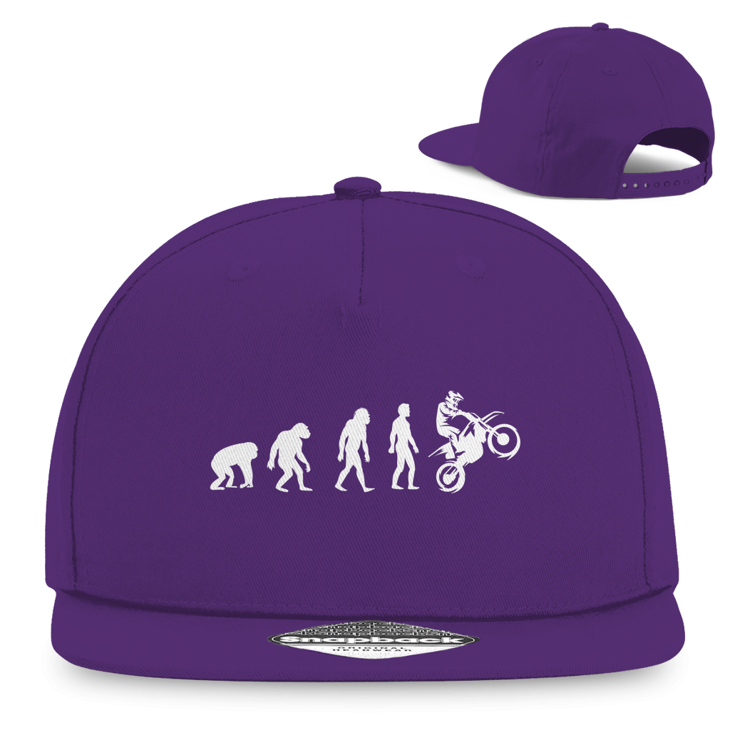 Snapback Rapper Cap Evolution Motocross
