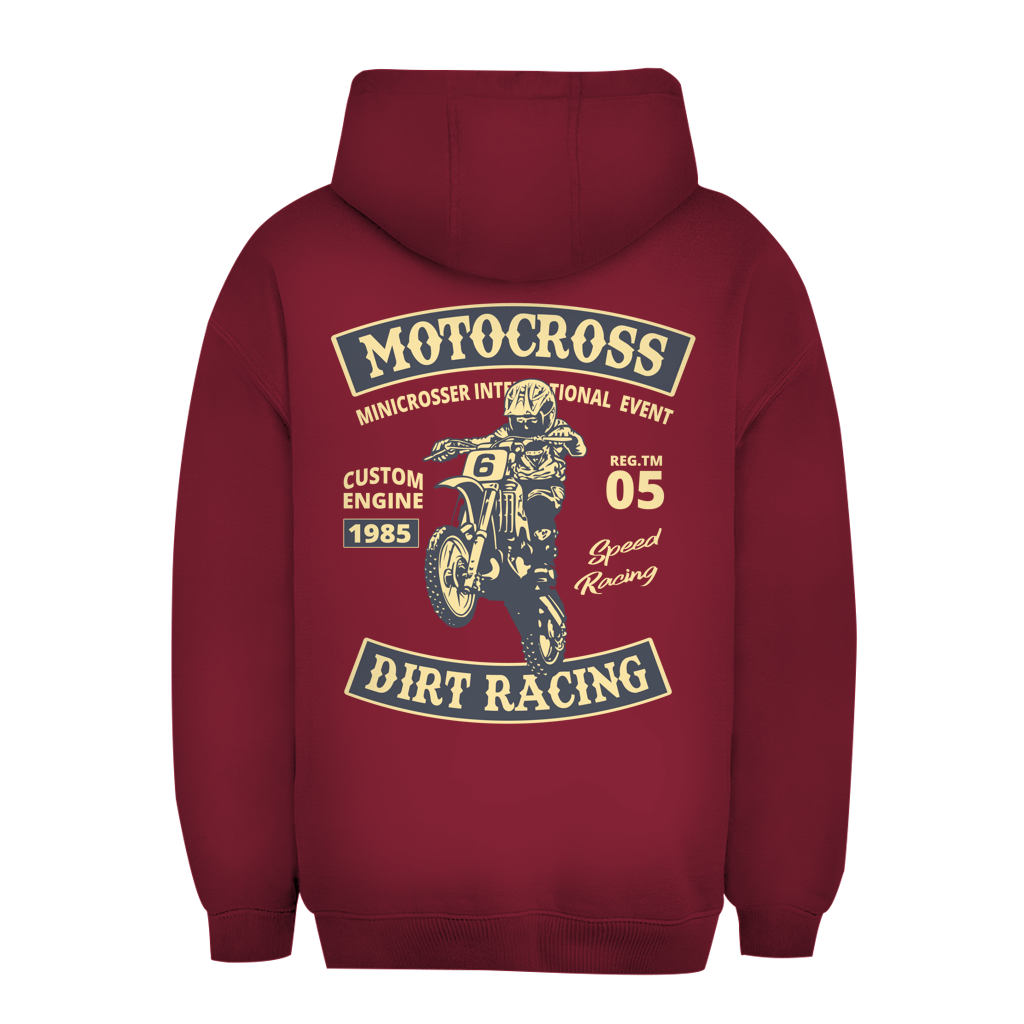 Unisex Oversize Hoodie Motocross