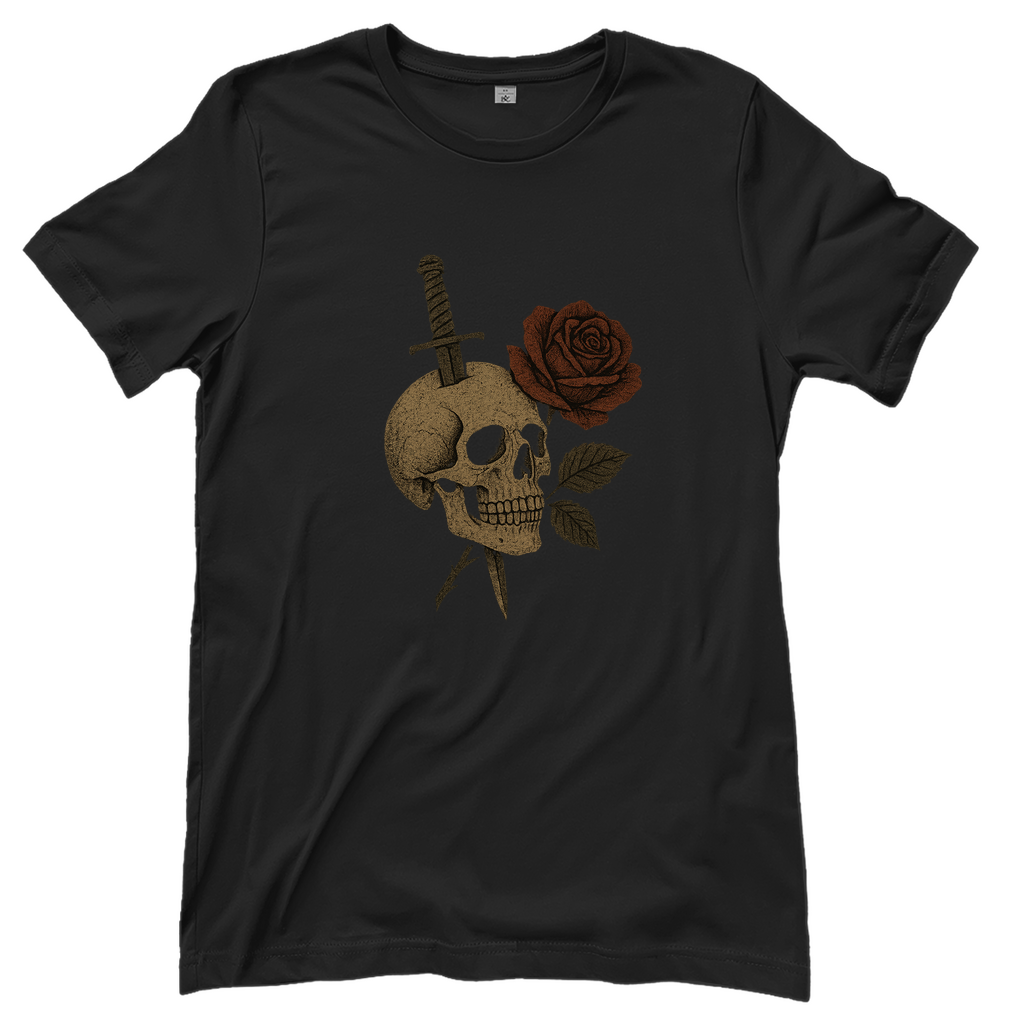 Damen T-Shirt Skull
